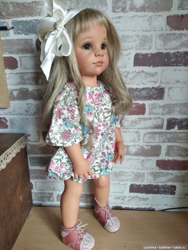 Нежная Сонечка — ООАК и кастом кукол Gotz (Готц): перерисовка (фото 9)