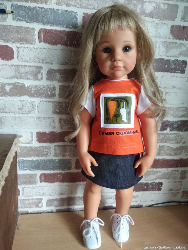 Забавные футболочки для Куколок Gotz (Готс) (фото 5)