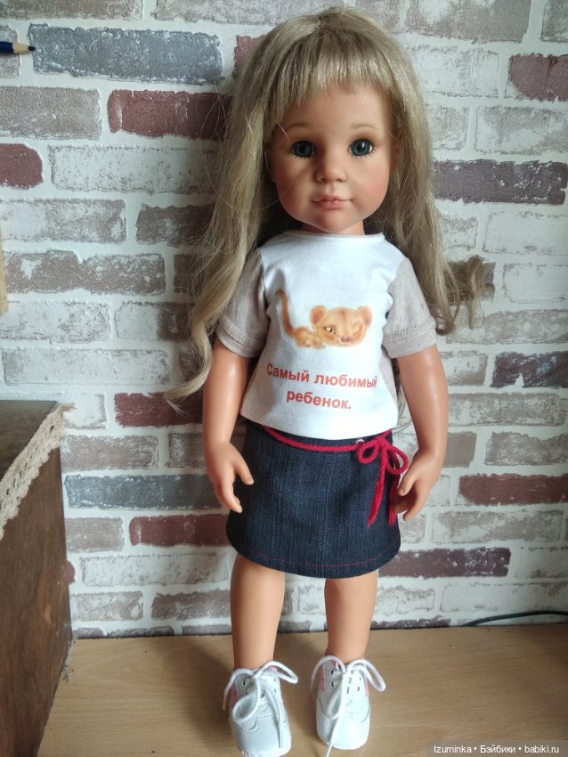 Забавные футболочки для Куколок Gotz (Готс) (фото 7)