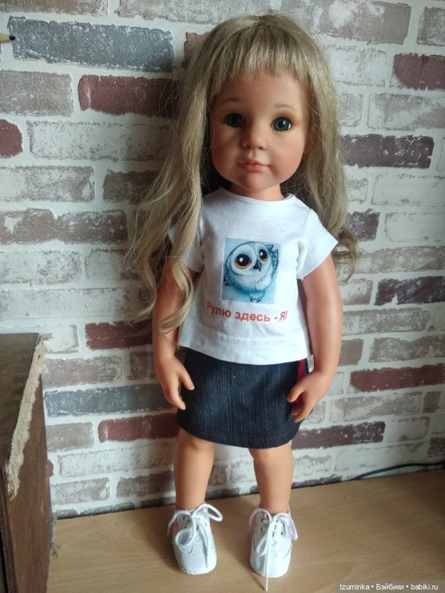 Забавные футболочки для Куколок Gotz (Готс) (фото 3)