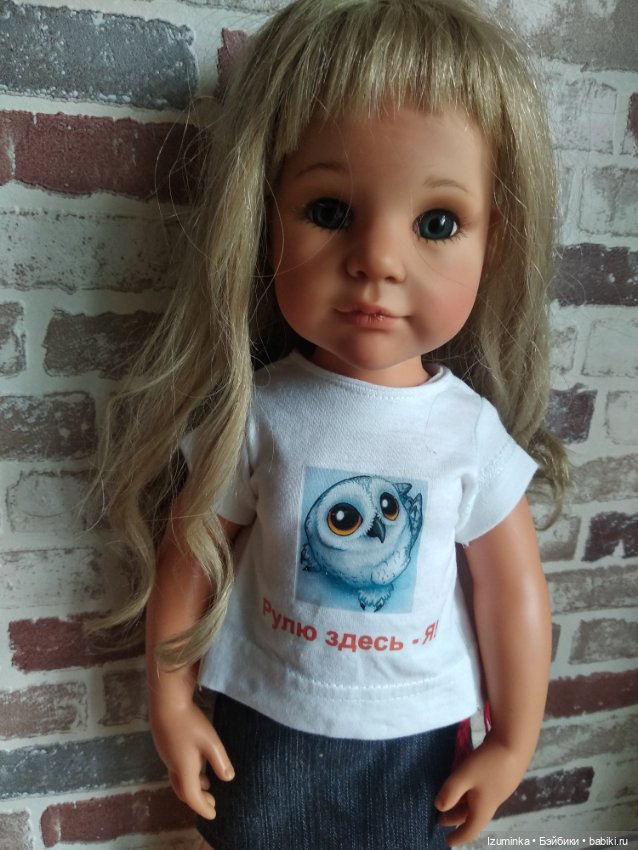 Забавные футболочки для Куколок Gotz (Готс) (фото 10)