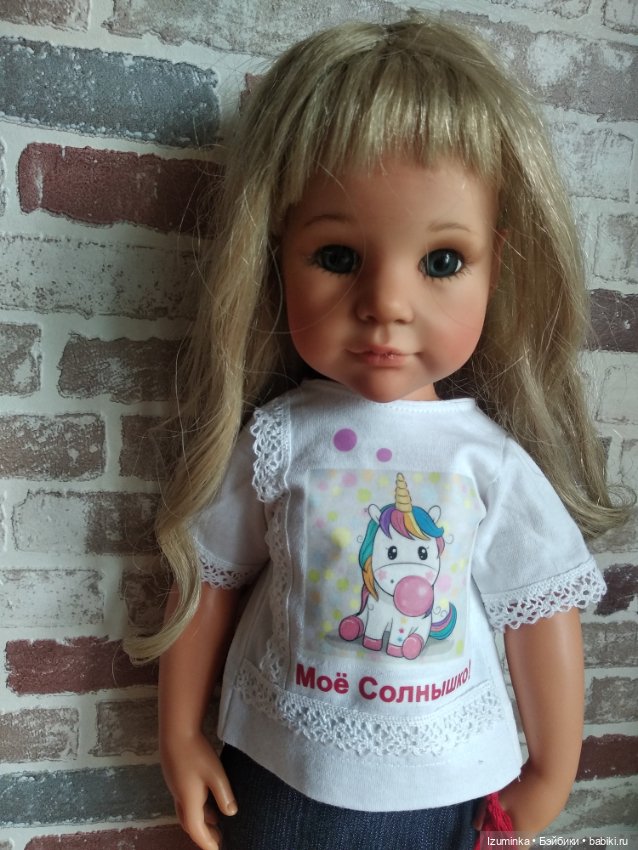 Забавные футболочки для Куколок Gotz (Готс) (фото 4)