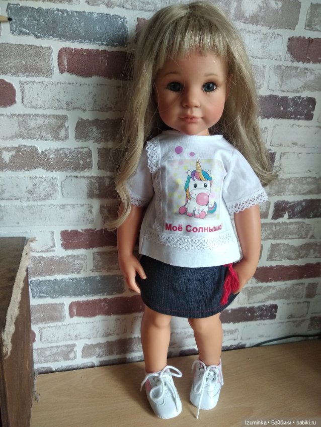 Забавные футболочки для Куколок Gotz (Готс)