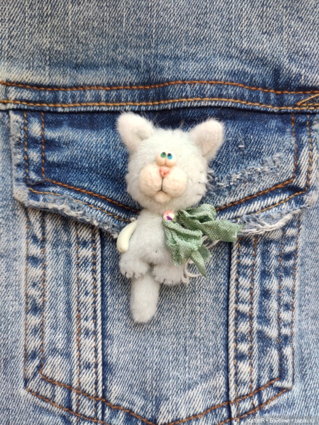 Новая компания зверят — Текстильные игрушки и примитивы: кофейные (фото 8)