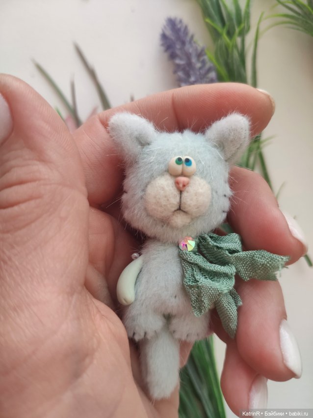 Новая компания зверят — Текстильные игрушки и примитивы: кофейные