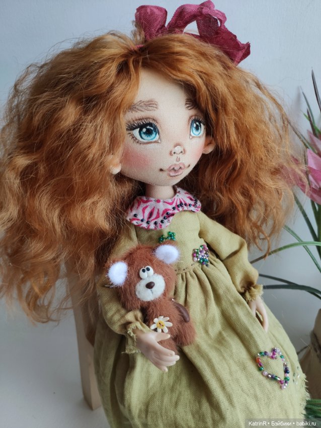 Новая компания зверят — Текстильные игрушки и примитивы: кофейные