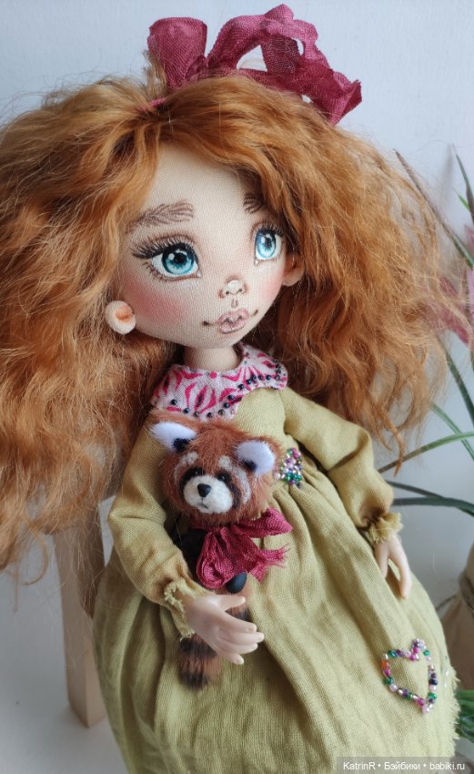 Новая компания зверят — Текстильные игрушки и примитивы: кофейные