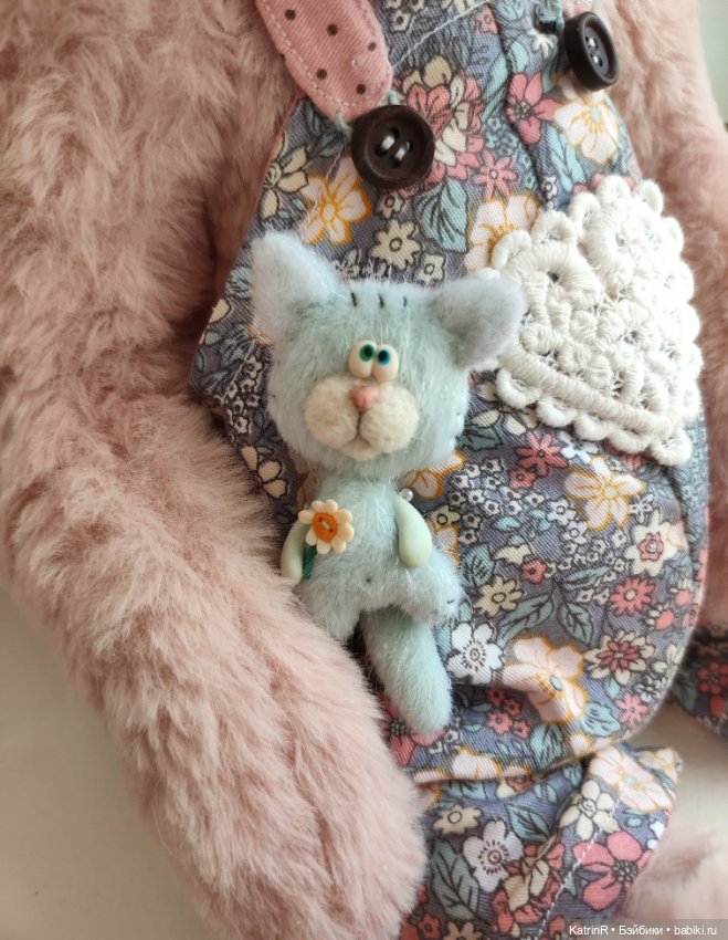 Новая компания зверят — Текстильные игрушки и примитивы: кофейные