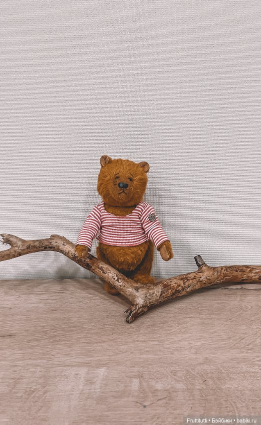 Пошаговый МК по созданию мишки тедди 16 см (фото 2)