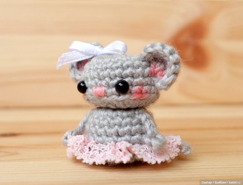 Мышка малышка — Вязаные игрушки и амигуруми: крючком (фото 2)