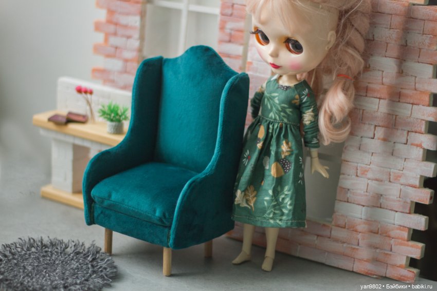 Новая любовь - бархатные кресла