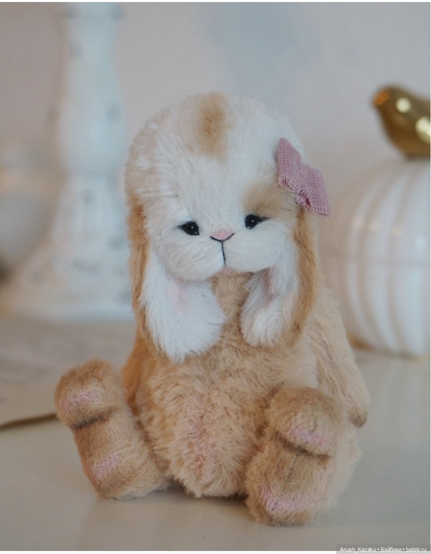 Зайка Амелия 💗🌸 — Авторские мишки Тедди и друзья: фото (фото 7)