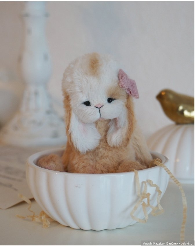 Зайка Амелия 💗🌸 — Авторские мишки Тедди и друзья: фото (фото 3)