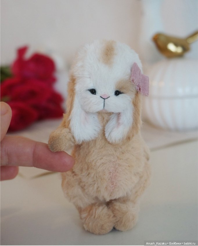 Зайка Амелия 💗🌸 — Авторские мишки Тедди и друзья: фото
