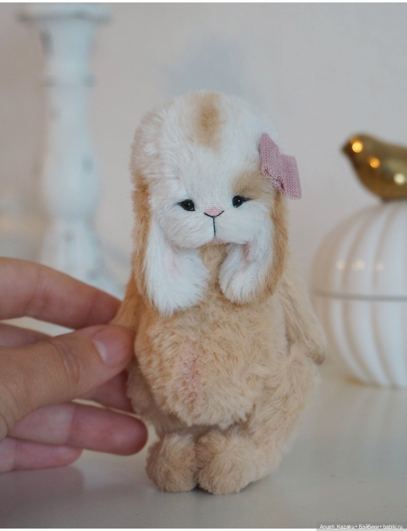 Зайка Амелия 💗🌸 — Авторские мишки Тедди и друзья: фото (фото 6)