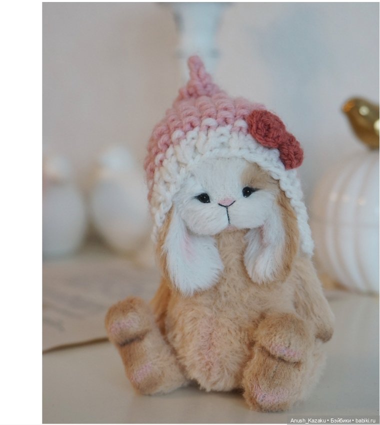 Зайка Амелия 💗🌸 — Авторские мишки Тедди и друзья: фото (фото 4)