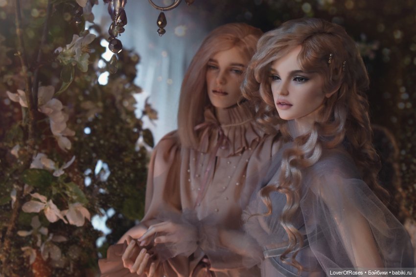Весенний бал цветов — Фотоистории с куклами BJD (БЖД): сериалы