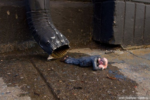 Миниатюрные человечки от Исаака Кордала (Isaac Cordal) (фото 5)