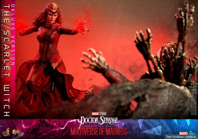 Hot Toys - Алая Ведьма в масштабе 1/6 по мотивам фильма «Доктор Стрэндж (фото 6)