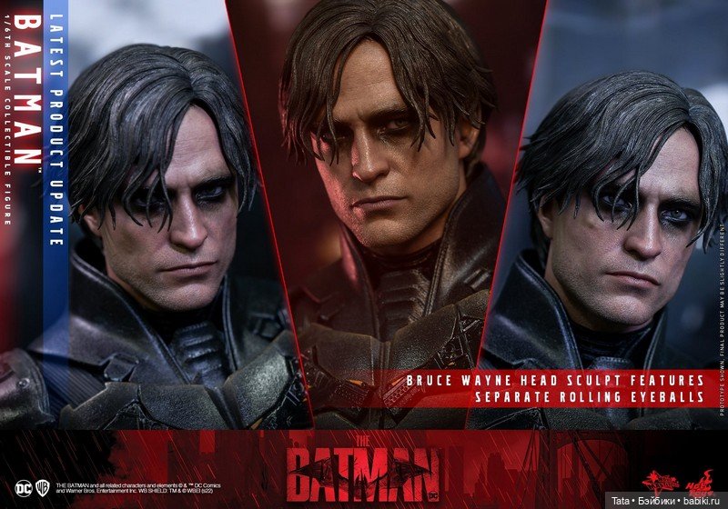 Hot Toys провели ряд изменений для фигурки Бэтмена Роберта Паттинсона (фото 6)