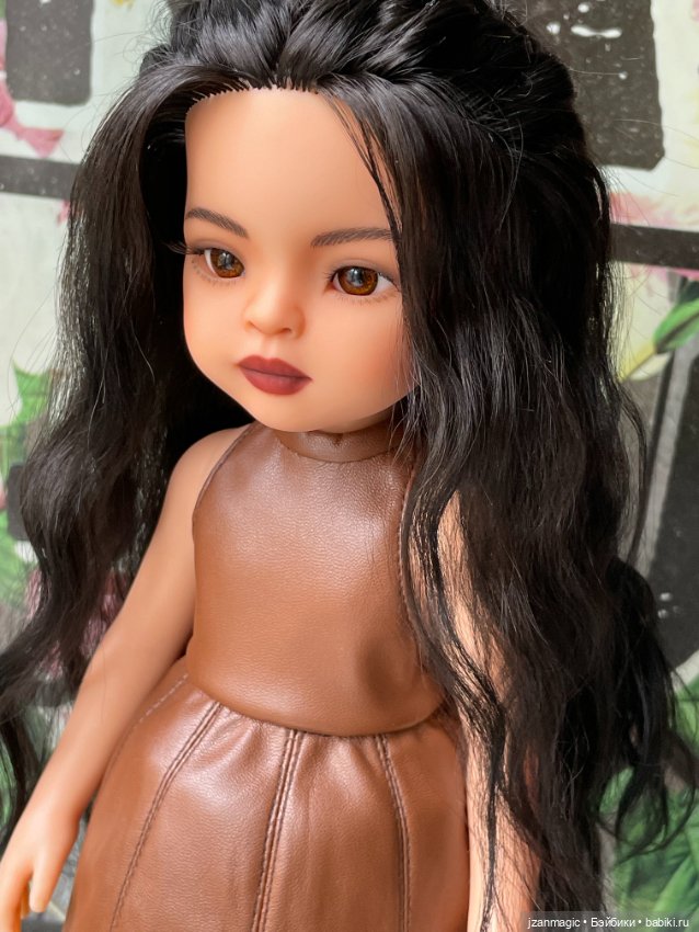 Модница Моника — ООАК Paola Reina (Паола Рейна) и испанских кукол: перерисовка (фото 6)