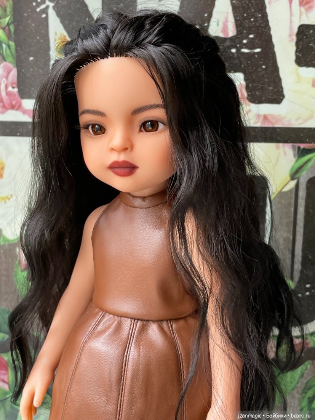 Модница Моника — ООАК Paola Reina (Паола Рейна) и испанских кукол: перерисовка (фото 7)