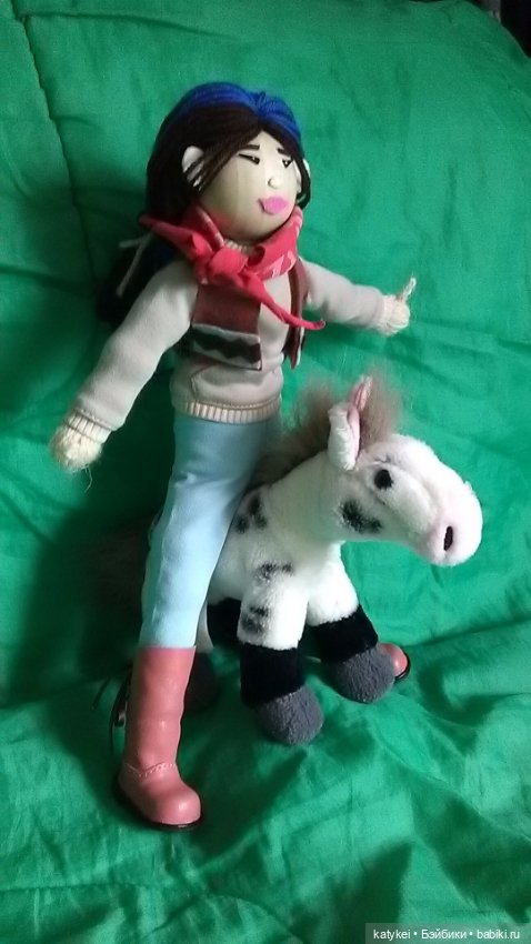 Верхом. День Конника — Авторские игрушки из разных материалов: синельная проволока (фото 9)