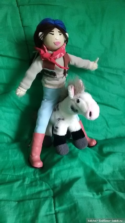 Верхом. День Конника — Авторские игрушки из разных материалов: синельная проволока (фото 8)