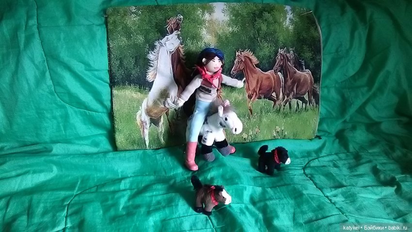 Верхом. День Конника — Авторские игрушки из разных материалов: синельная проволока