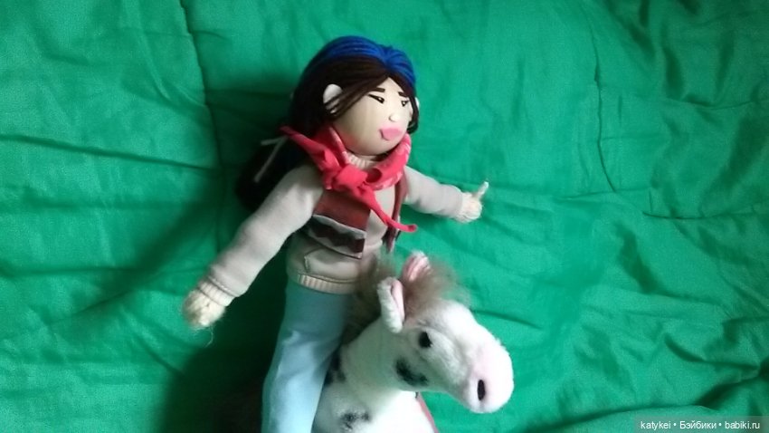 Верхом. День Конника — Авторские игрушки из разных материалов: синельная проволока (фото 5)