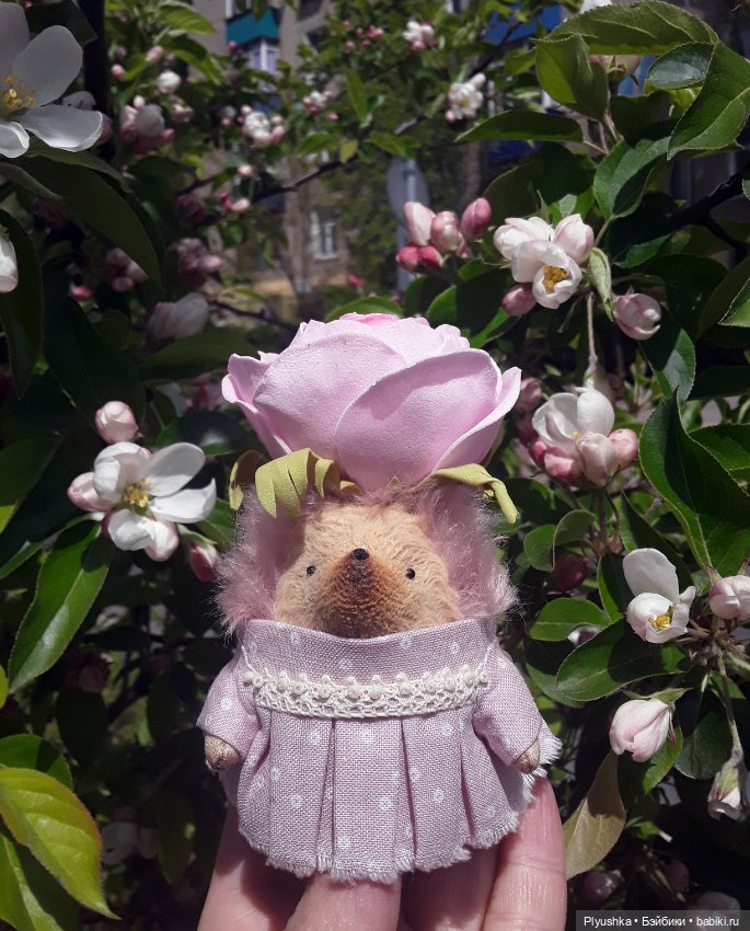 Яблоневый цвет — Домашние фото авторских игрушек: Тедди (фото 7)