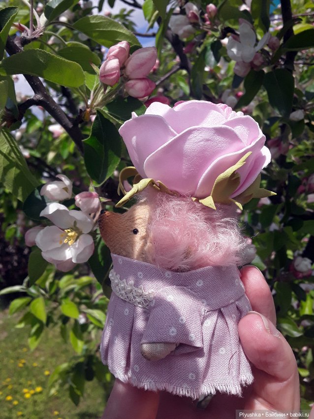 Яблоневый цвет — Домашние фото авторских игрушек: Тедди (фото 5)