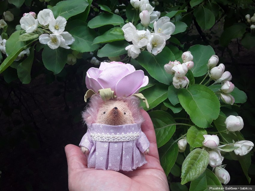 Яблоневый цвет — Домашние фото авторских игрушек: Тедди