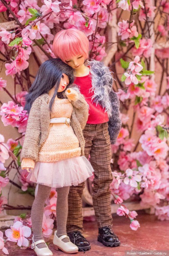 Зимняя прогулка: Валли и Мята (Soom Cheshire и Fairyland Chloe) (фото 5)