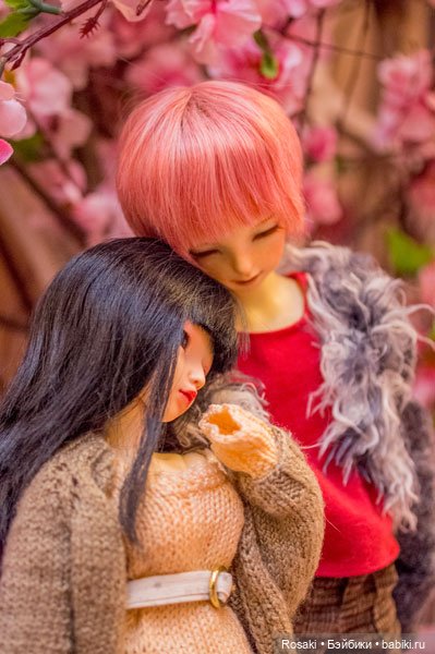 Зимняя прогулка: Валли и Мята (Soom Cheshire и Fairyland Chloe) (фото 6)