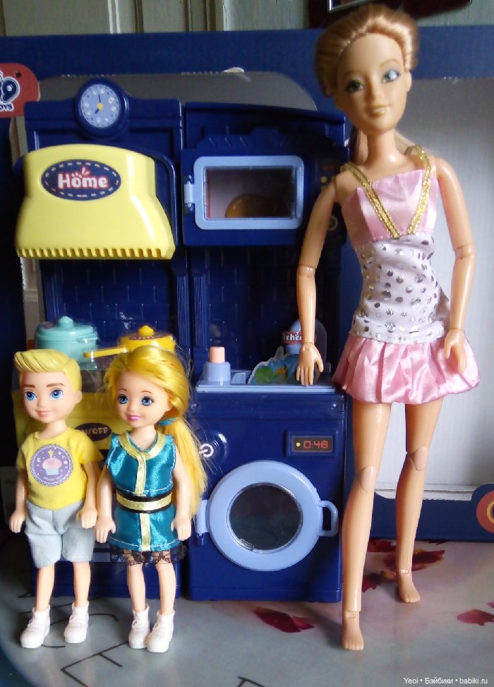 Кухня для кукол с аксессуарами