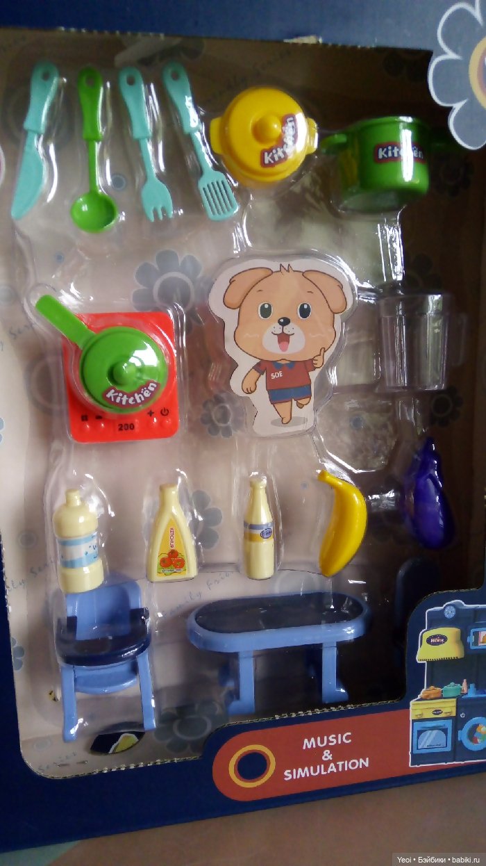 Кухня для кукол с аксессуарами (фото 5)