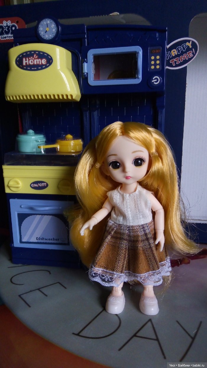 Кухня для кукол с аксессуарами