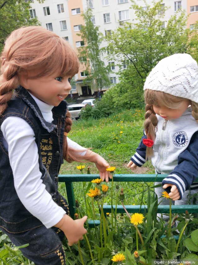 Весеннее утро — Куклы Monika Levenig и Monika Peter