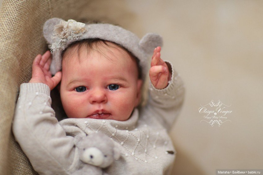 Realborn Maria Awake by Bountiful Baby, автор прототипа Олеся Венгер (фото 3)
