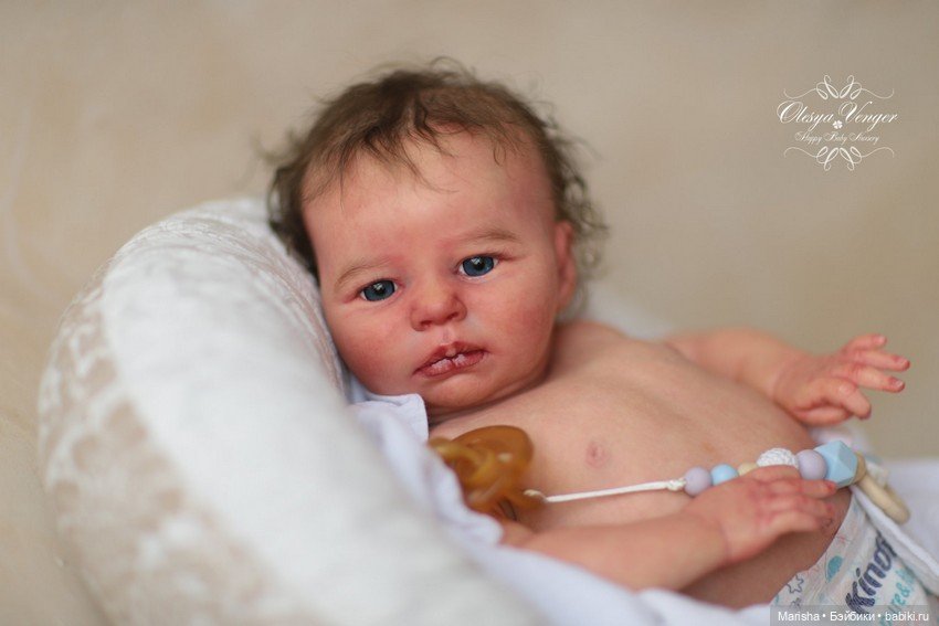 Realborn Maria Awake by Bountiful Baby, автор прототипа Олеся Венгер