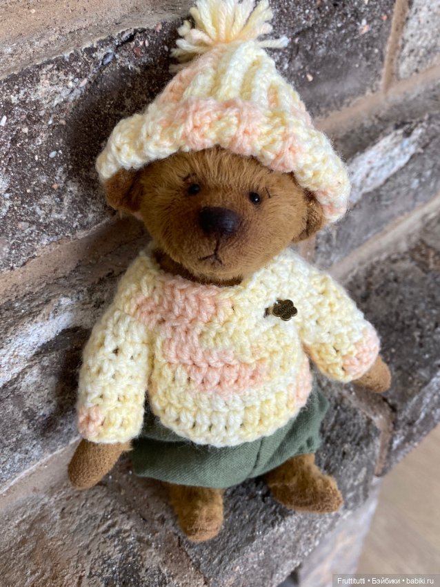 Помните, мультик про маленького гномика Васю? Вот и у меня вышел Мишка Вася (фото 2)