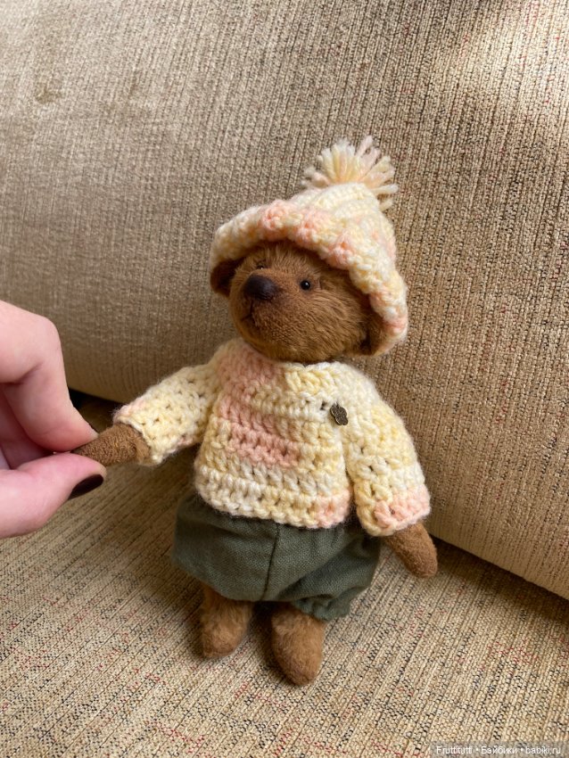 Помните, мультик про маленького гномика Васю? Вот и у меня вышел Мишка Вася