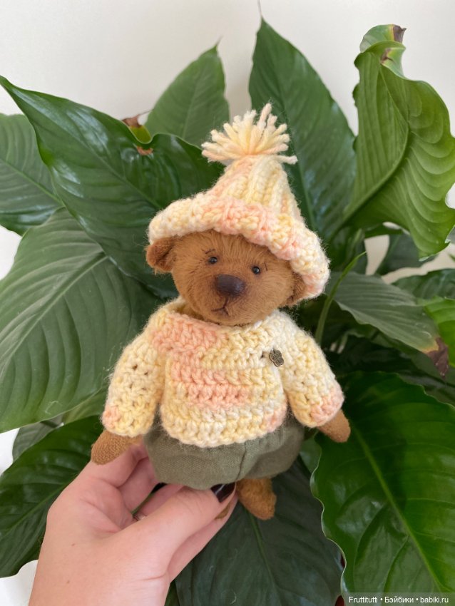 Помните, мультик про маленького гномика Васю? Вот и у меня вышел Мишка Вася (фото 3)