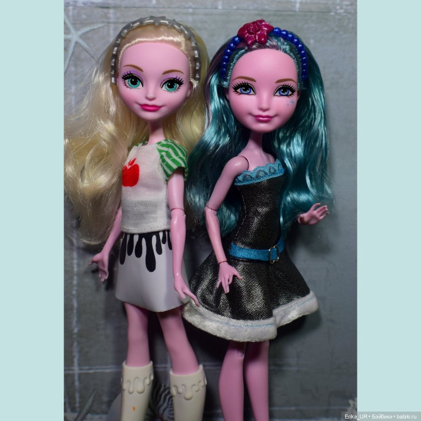 Перепись КуклоНаселения 2 pink-doll Ever-After-High, 1/6-doll, Mattel