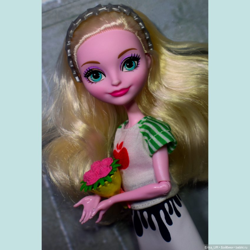 Перепись КуклоНаселения 2 pink-doll Ever-After-High, 1/6-doll, Mattel (фото 6)