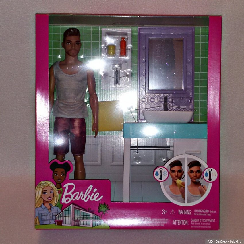 ...Кен в ванной — Куклы Barbie (Барби): Looks
