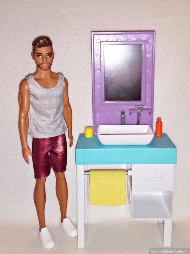 ...Кен в ванной — Куклы Barbie (Барби): Looks