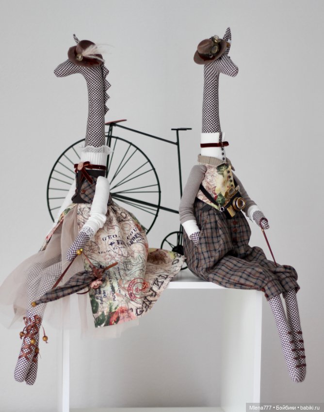 Интерьерные жирафы — Авторские текстильные куклы: Вальдорфские (фото 2)