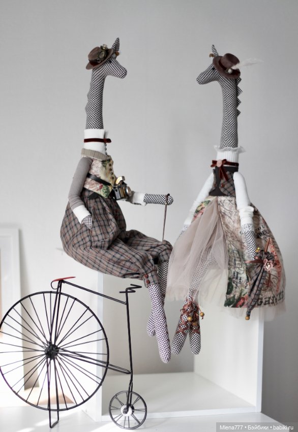 Интерьерные жирафы — Авторские текстильные куклы: Вальдорфские (фото 5)